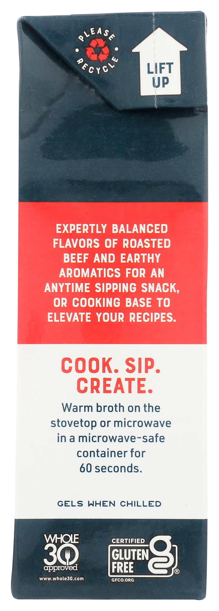 Bare Bones, Beef Bone Broth Classic, 16 Ounce