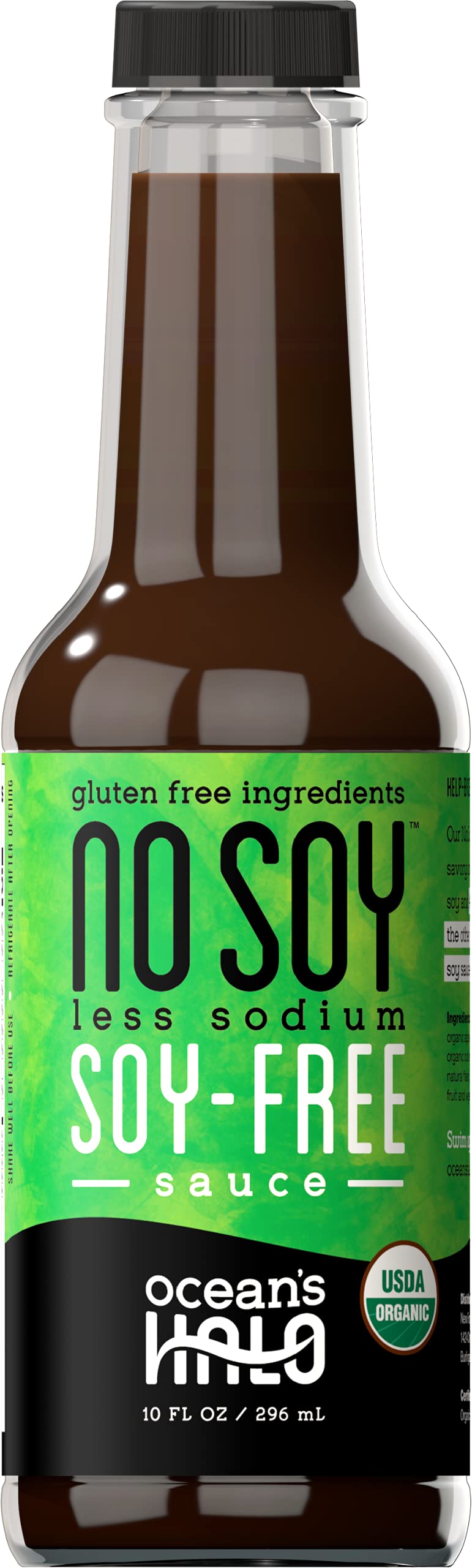 Ocean s Halo, Organic Less Sodium No Soy Sauce, 10 Fl Oz