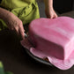 Bakerpan Premium Rolled Pink Fondant For Cake Decorating - 1 Pound, Vanilla Flavor