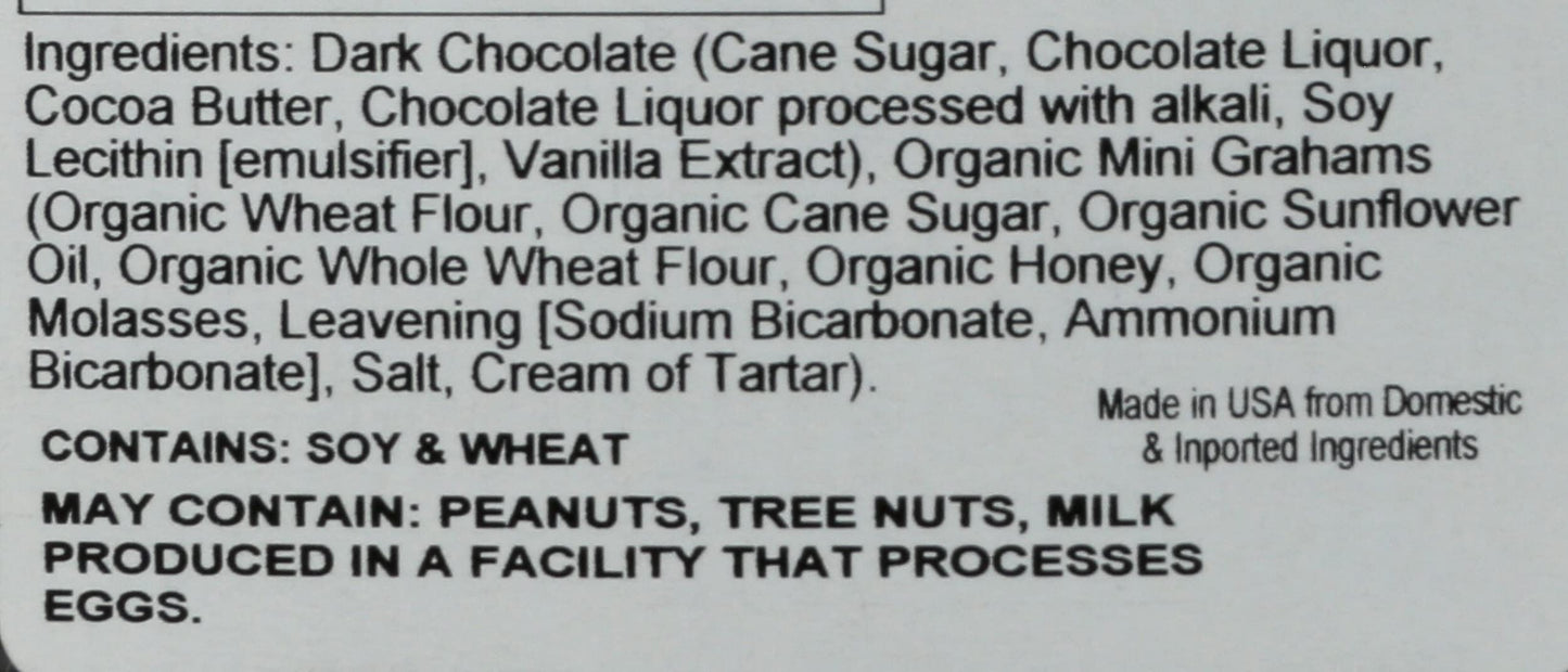 NASSAU CANDY Dark Chocolate Mini Grahams, 11.5 OZ