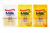 Milk Rice Snack Variety Pack - 3 Flavors (Milk, Banana & Cheese), Non-Fried Crispy Korean Rice Snack, Individually Wrapped Kids 
