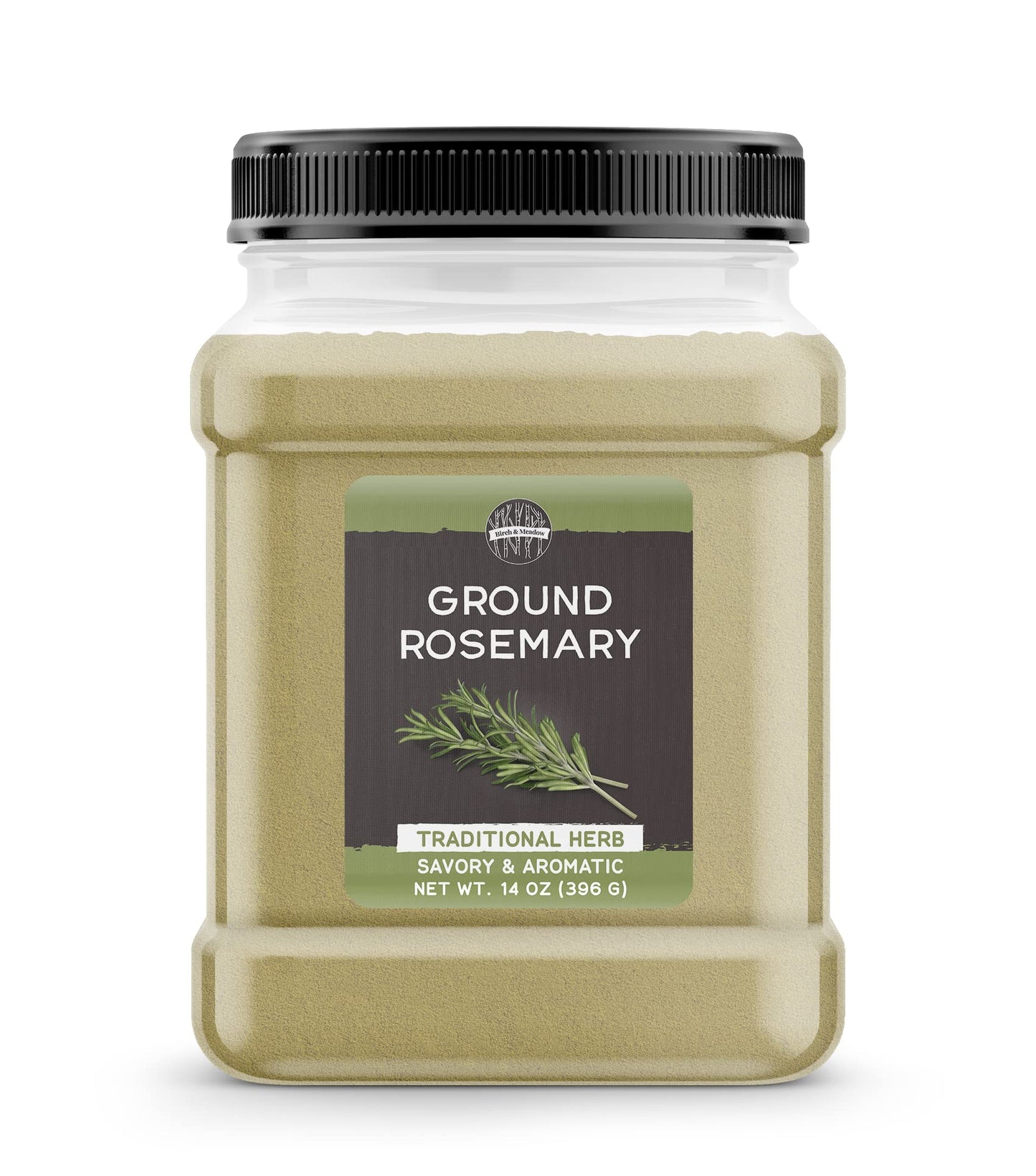 Birch & Meadow Ground Rosemary, Cooking Herb, Savory & Aromatic (14 Ounces)