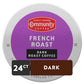 Community Coffee French Roast Coffee Pods, Extra Dark Roast, Compatible with Keurig, 24 Count