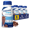 Ensure Original Milk Chocolate Nutrition Shake | Small Meal Replacement Shake | Ready To Drink | 9g Protein, 27 Vitamins and Min