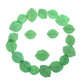Georld 24Pcs Edible Cake & Cupcake Toppers Green Leaves Decoration