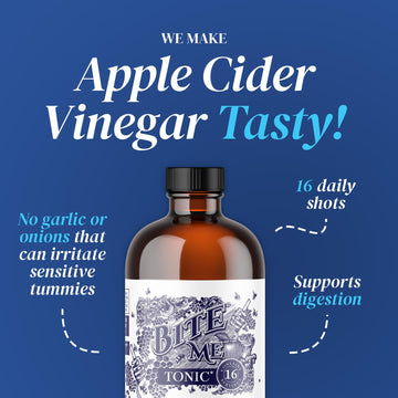 Bite Me Apple Cider Vinegar Tonic with Manuka Honey - 16 Fl Oz