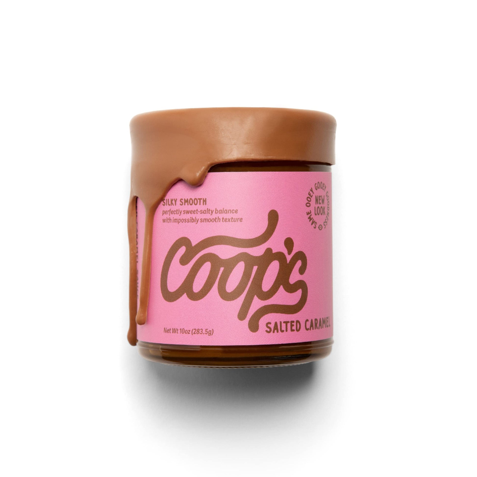 Coop'S Salted Caramel Sauce: Rich And Buttery, Gourmet, All Natural, Handcrafted, Gluten Free, Non-Gmo, Award Winning, Ice Cream