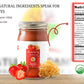 The Natural Branches Organic Strawberry Sea Moss Gel with Elderberry - 16 oz - USDA Organic - Wildcrafted from Saint Lucia