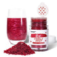 Ruby Red Edible Glitter For Drinks, 4G Food Grade Sujoygar, Shimmer Luster Dust For Cake Decorating, Baking, Strawberries, Cocktail, Chocolates, Cupcakes