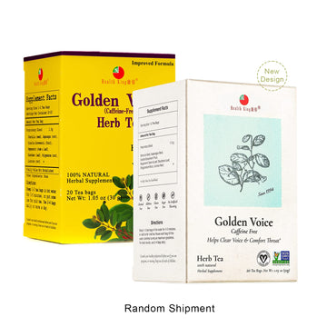 Health King Golden Voice Herb Tea, 20 Count