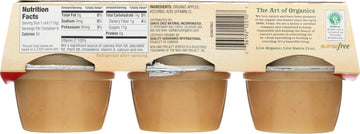Santa Cruz Organic Applesauce, Og, 23-Ounce (Pack of 6)