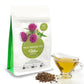 SAMCCI Milk Thistle Tea Bags - 50 Count, 100% Natural, Caffeine Free, Non-GMO, No Additives, No Sugar, Herbal Tea