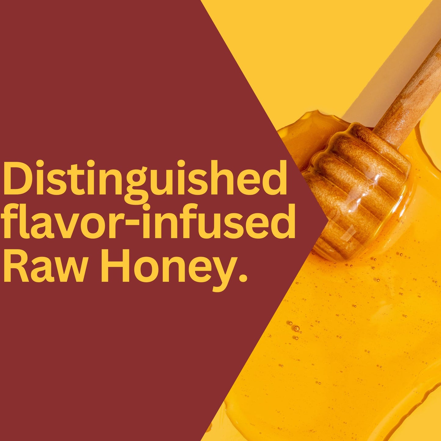Elderberry Infused Raw Honey 16 Oz. (1 Pound) - All Natural - No Extract Or Concentrates, Non-Artificial, No Preservatives - Eld