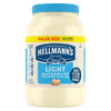 Hellmanns Creamy Light Mayonnaise, Made with Cage Free Eggs, 48 FL oz, Model 0004800100718