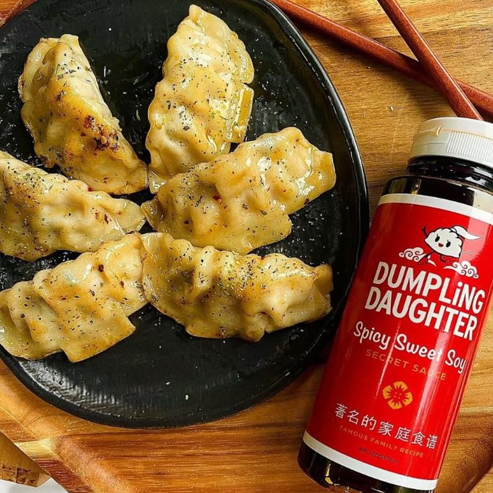 Dumpling Daughter - Spicy Sweet Soy Sauce (8 oz) - Gourmet Asian Dipping Sauce