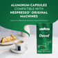 Lavazza Decaf Aluminum Capsules Compatible with Nespresso* Original Machines  Medium Roast (10 Capsules)
