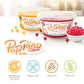J Way Bursting Popping Boba Bubble Pearl Variety Set With 3 Flavors Strawberry, Mango, Passion Fruit - Gift Box (3.3 Lbs)