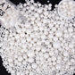 Sprinkles for Cake Decorating, Pearl White Sprinkles for Ice Cream, Cupcake, Baking, Cookies, Cake Toppings