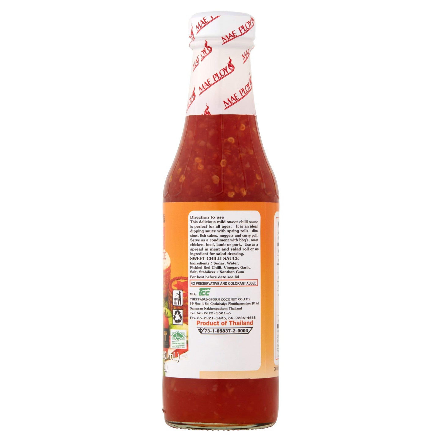 Mae Ploy Sweet Chili Sauce Bottle, 12 Ounce (Pack of 2)