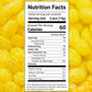 Lemon Drops Old Fashioned Sanded Hard Candy - 3 lb Resealable Bag - Ideal for Making Flavor-Infused Syrups, Candy Crumble Toppin
