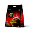 Trung Nguyen G7 Pure Black Instant Coffee For Energy Boost - 100% Soluble Coffee Without Sugar - Strong, Pure & Rich Vietnamese