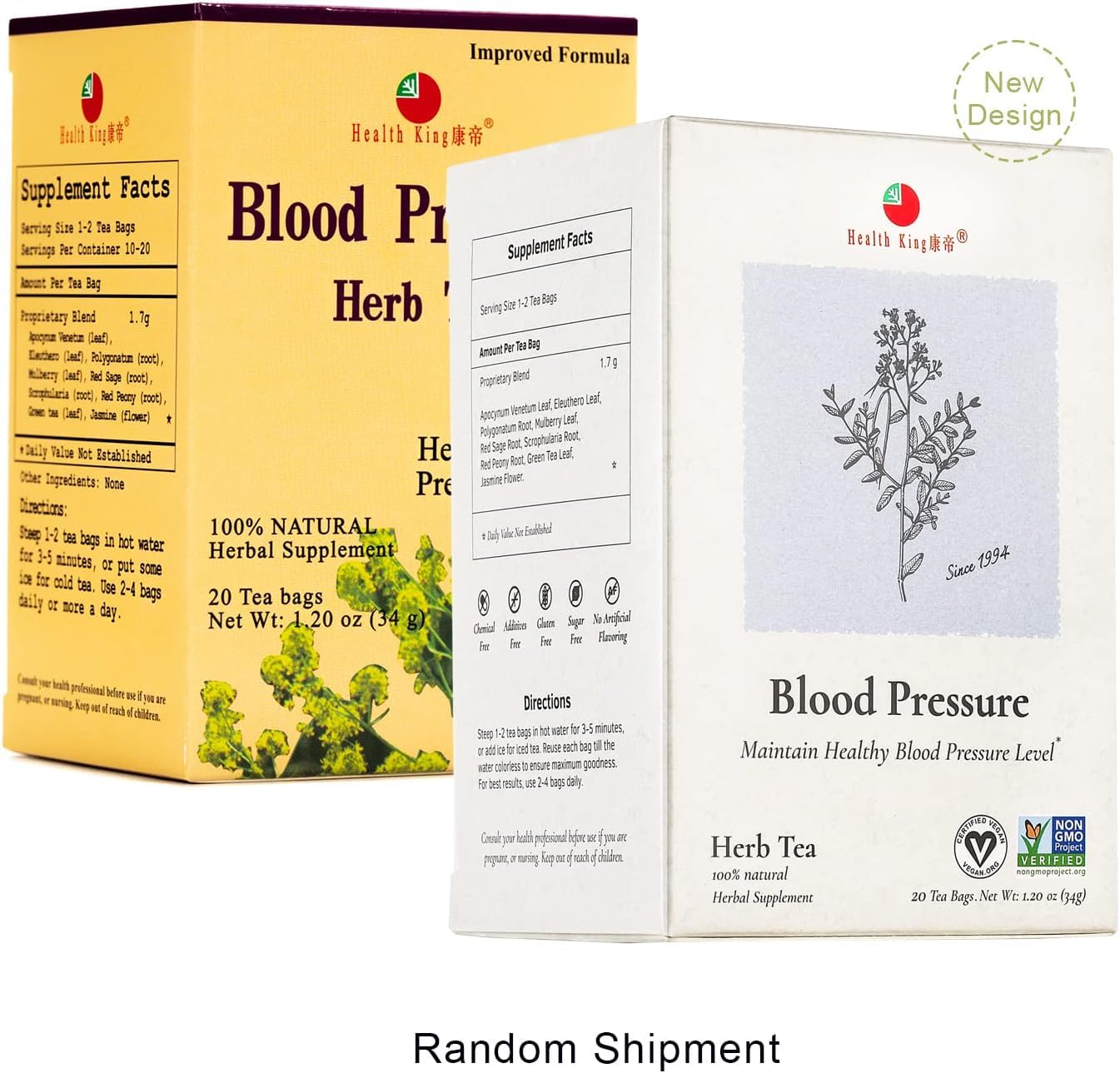 Health King Medicinal Tea Blood Pressure