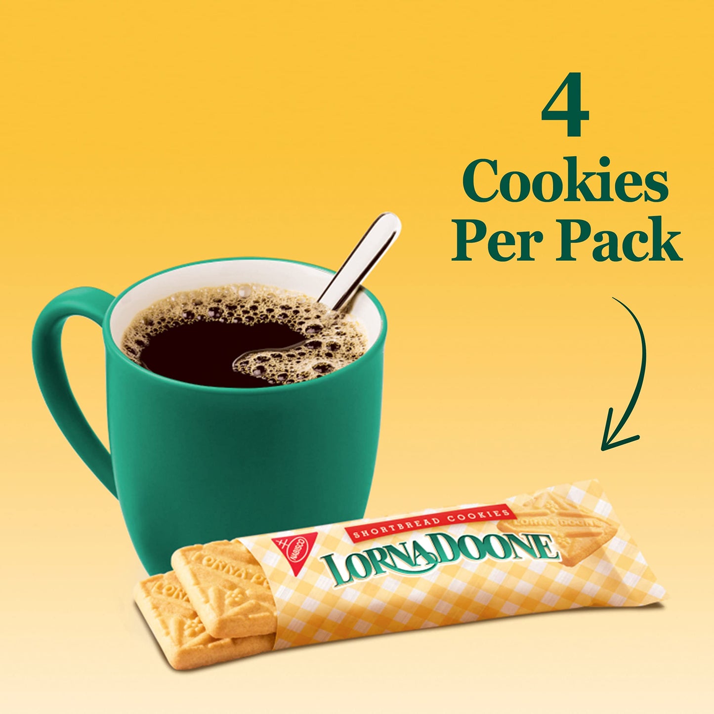 Lorna Doone Shortbread Cookies, 1 Oz Single Serve Cookies (Pack Of 120)