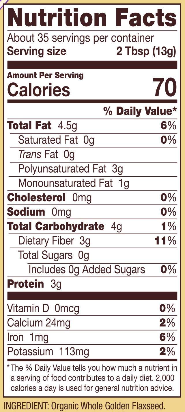 Og2 Bobs Flxsd Meal Gldn ( 4 X 16 Oz   )