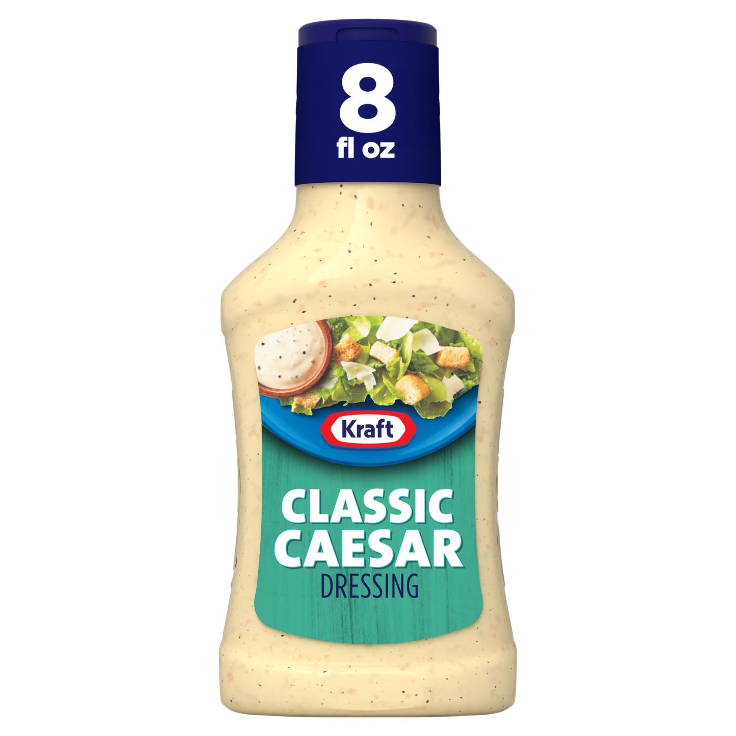 Kraft Classic Caesar Dressing, 8 fl oz Bottle