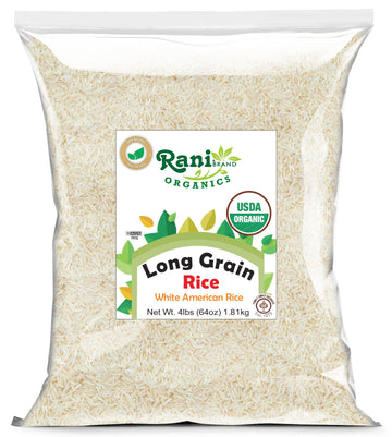 Rani Organic Long Grain White Rice 64oz (4lbs) 1.81kg Bulk ~ All Natural | Gluten Friendly | Vegan | Non-GMO | Kosher | Product 