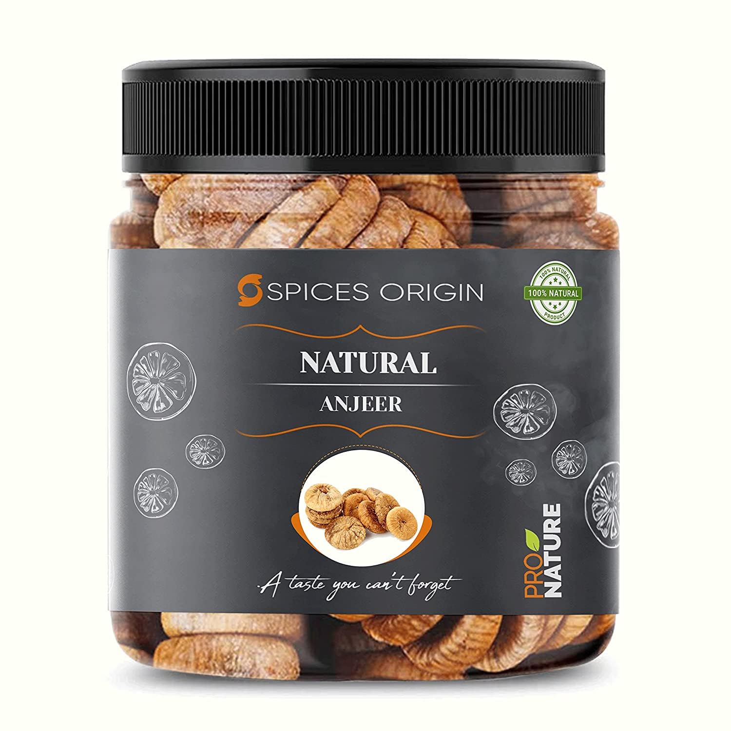 Spices Origin Dry Fruits Combo Pack - 1 Kg (250g * 4) [Almonds, Cashews, Anjeer And Black Raisins (Seedless)] Deepawali Gift Pac