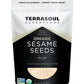 Terrasoul Superfoods Organic Hulled Sesame Seeds, 16oz - Perfect for Tahini | Gluten-free | Raw