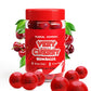 Gumballs In Jar - 1 Inch Bubble Gumballs - Cherry Flavored Bubble Gum - Green Kids Gum - Gumballs For Kids - 9 Oz -Chewing Gum