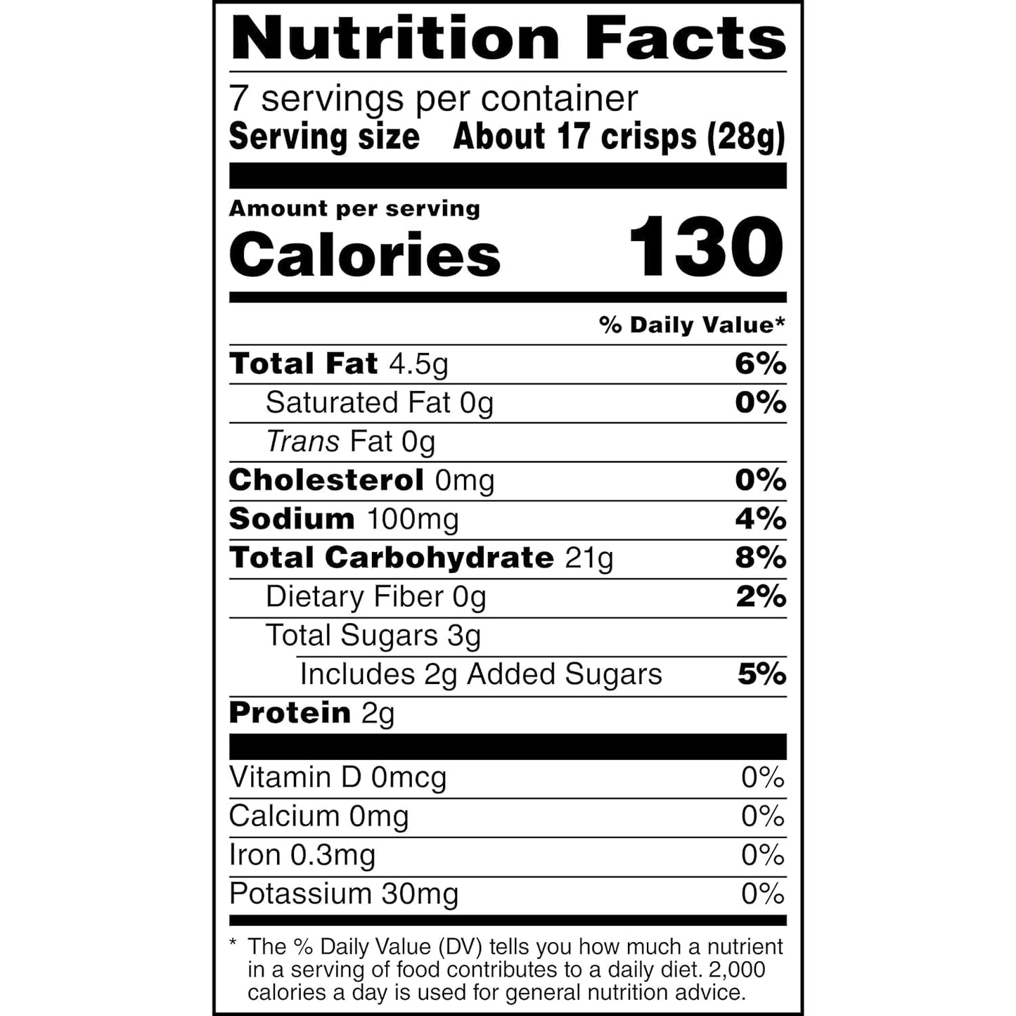 Popcorners Cinnamon Crunch, 7Oz