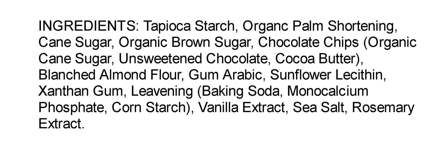 Alices Sweet Tooth Chocolate Chip Cookie Bites - Gluten-Free, Vegan, Dairy-Free, Crunchy Mini-Cookies - 5.5 ounces