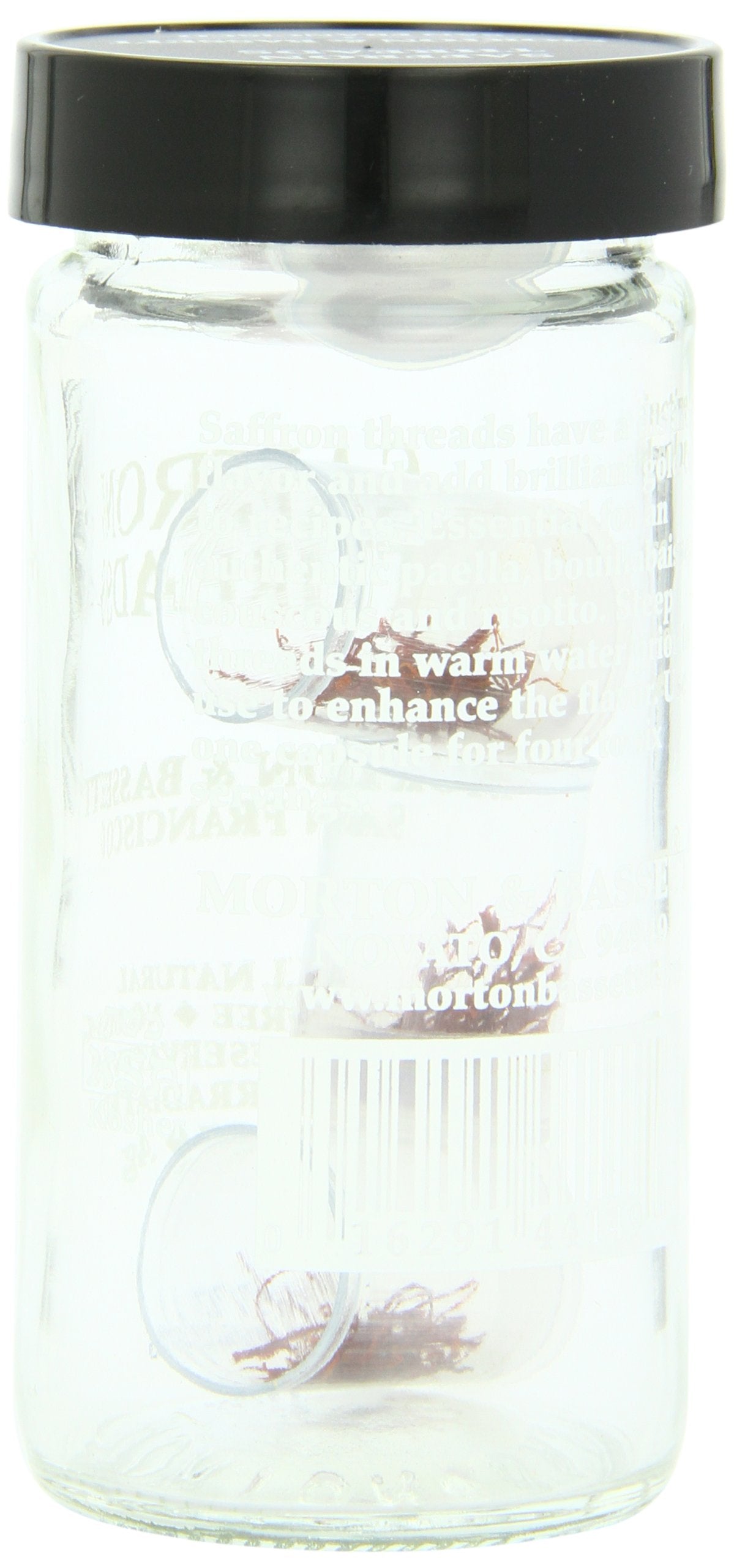 Morton & Bassett Saffron Threads Spice, 0.01 oz. Jar, Model 44149-1