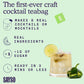 SAYSO Cocktail Tea Bags - Instant Skinny Spicy Margarita Mix - All Natural, Low Calorie, Low Sugar, No Hot Water Needed