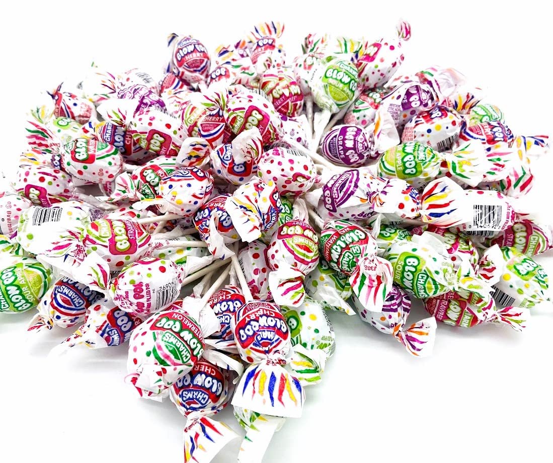 Cheri'S Kitchen Corner Blow Pops 2.5 Lbs With Lots Of Flavors Like Watermelon, Strawberry, Cherry, Grape, And Sour Apple! These