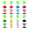 Gel Food Coloring 8 Colors x 0.35 oz Concentrated Gel Based Food Dye Vibrant Icing Colors Neon Food Coloring for Baking Cake Dec