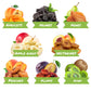 It's Delish Dried Mixed Fruit with Prunes, 2 lbs Bulk - Healthy Vegan Snack Mix of Prunes, Apricots, Kiwi, and More