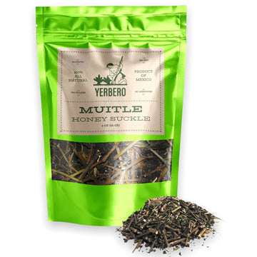 Yerbero - Te Muitle | Muicle | Muycle 2Oz (56Gr) Herbal Tea (Honey Suckle Tea) Stand Up Resealable Bag Crafted By Nature100% All