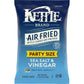Kettle Brand Potato Chips, Air Fried Sea Salt and Vinegar Kettle Chips, 11.25 Oz Party Size Bag