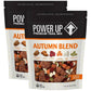 Gourmet Nut Autumn Blend Trail Mix  22oz Bag  2 Pack - Pumpkin Spice Pecans  Almonds  Cranberries  Cinnamon Sweet Potatoes  Yogurt Chips & Pumpkin Seeds - Fall Seasonal Snack