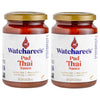 WATCHAREES Pad Thai Sauce, Vegan & Non-GMO, Authentic Thai Recipe, 12.8 oz (Pack of 2)