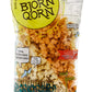 BjornQorn Spicy 12-Pack Popcorn - Vegan & Gluten-Free - Cheesy, Spicy, Umami - (12 3oz bags)