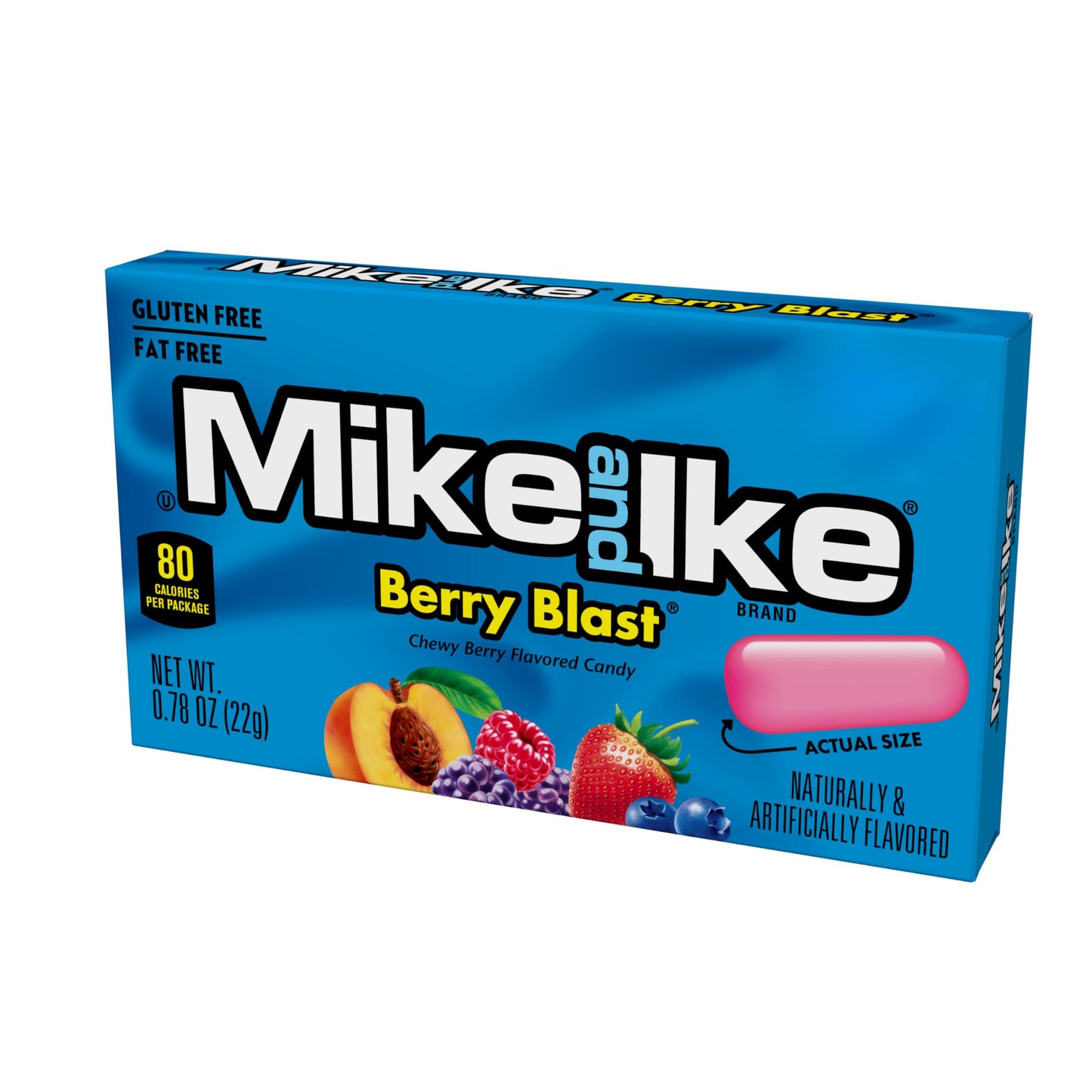 Mike And Ike Berry Blast Candy, 0.78 Ounce Box (Pack Of 24), Chewy Candy, Vending Machine Candy