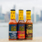 Hot Ones Season 24 Trio Pack, The Classic Garlic Fresno, The Classic Barbacoa & The Last Dab: Xperience, Made With All Natural I