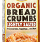 Edward & Sons Organic Breadcrumbs Light Salt, 15 oz