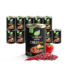 Unmeat Plant Based Meat | Easy To Prepare Plant Based Protein | Vegan Meat With Less Calories, Chili With Beans, 12 Pack