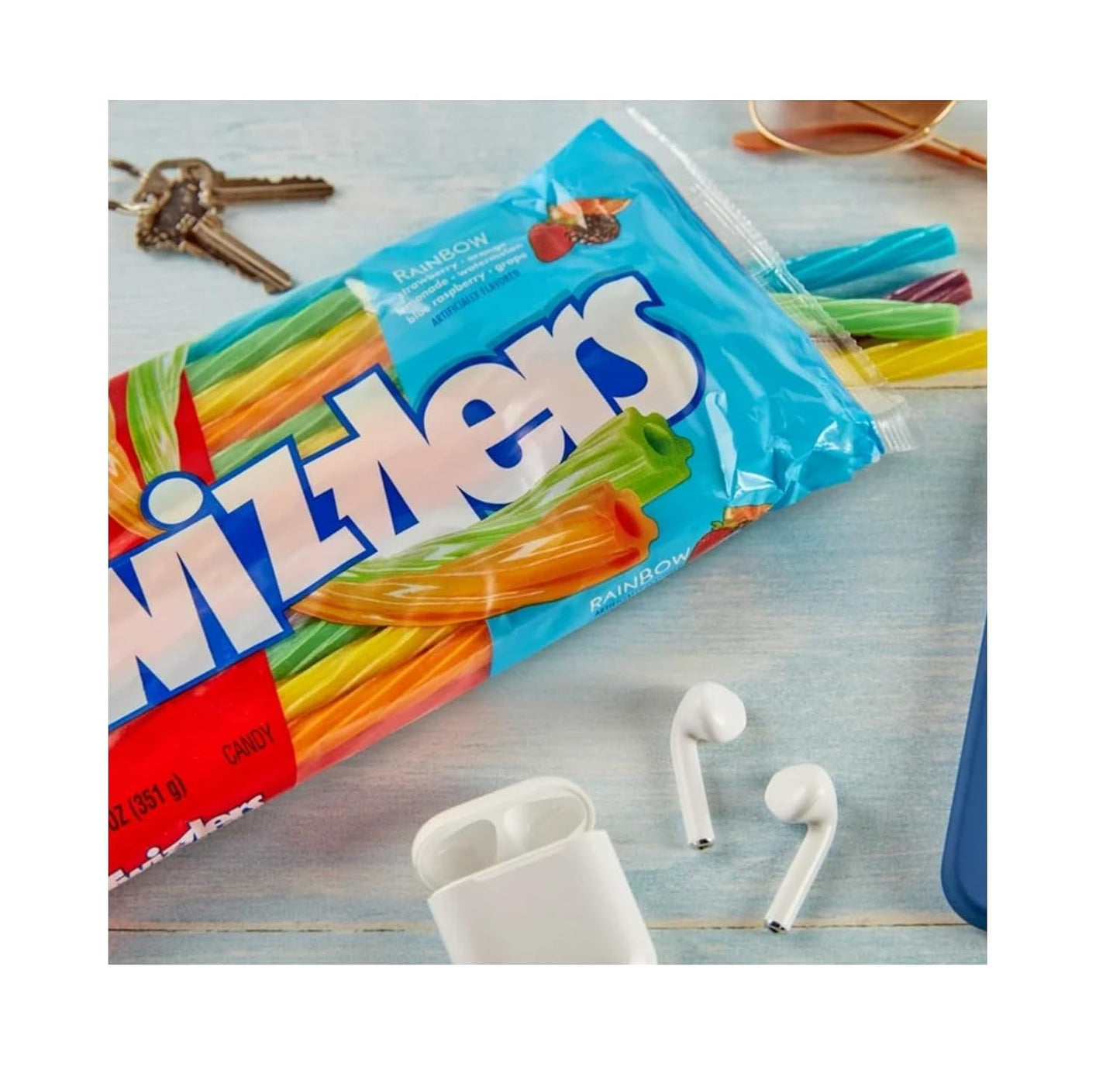 Twizzlers Rainbow - Pack Of 2 - Perfect For Sharing With Friends And Family - Classic Candy With A Twist On The Original - Delicious Flavor